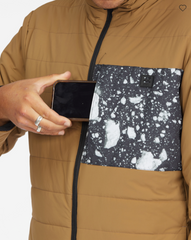 A/DIV BURKARD JOURNEY PLUS JACKET - BISON