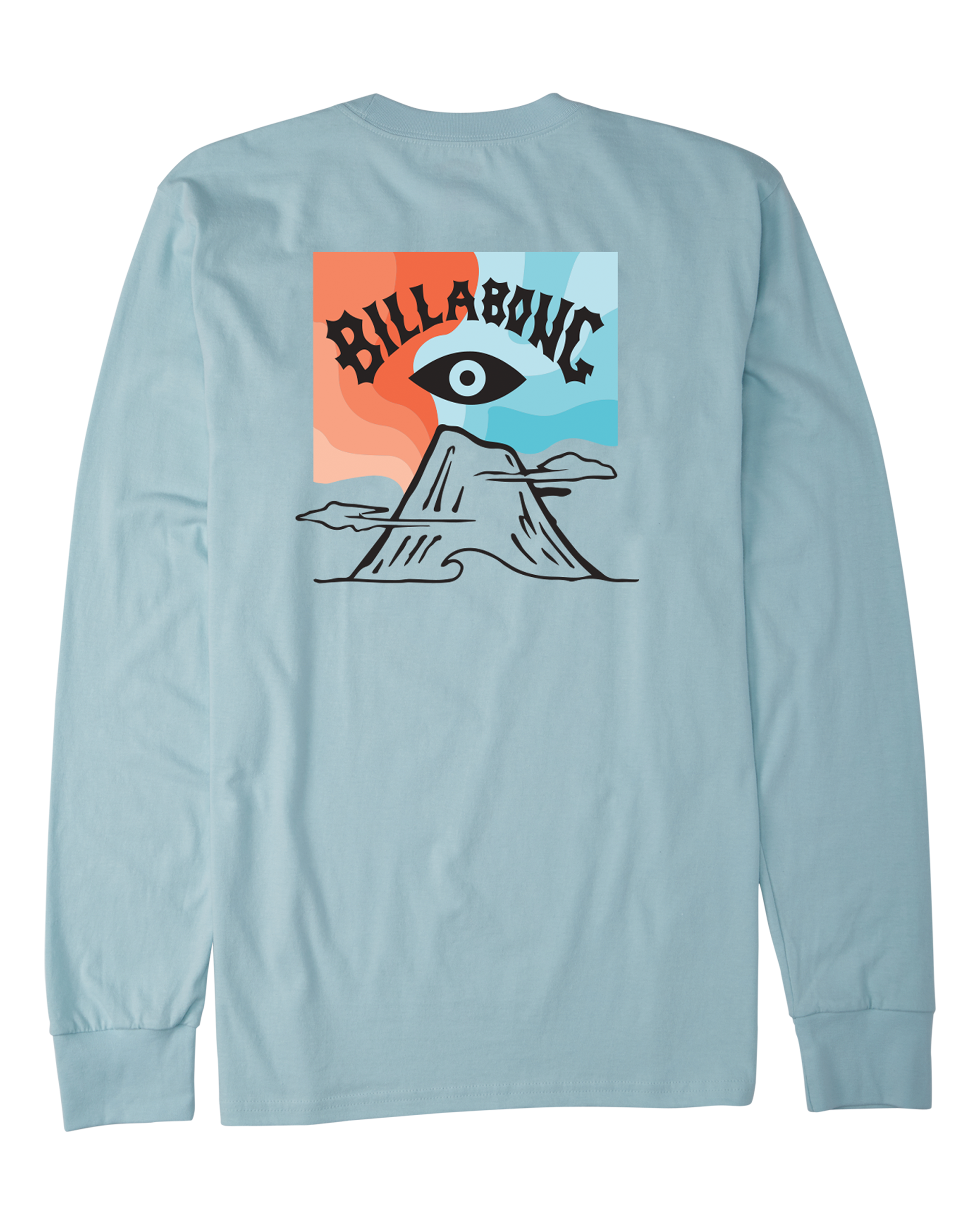 BILLABONG VOLCANO BLUE LONG SLEEVE TEE
