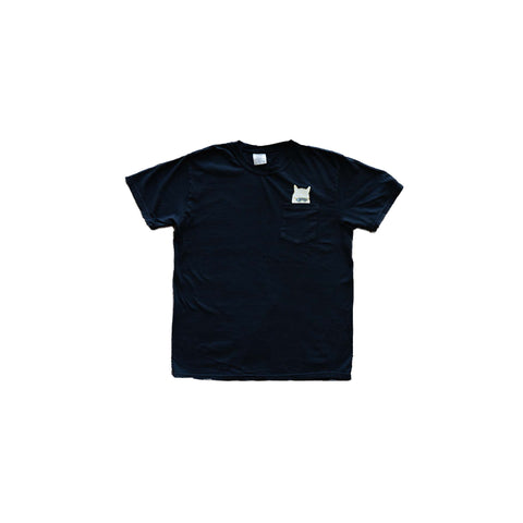 Alpaca Pocket T-Shirt - Black