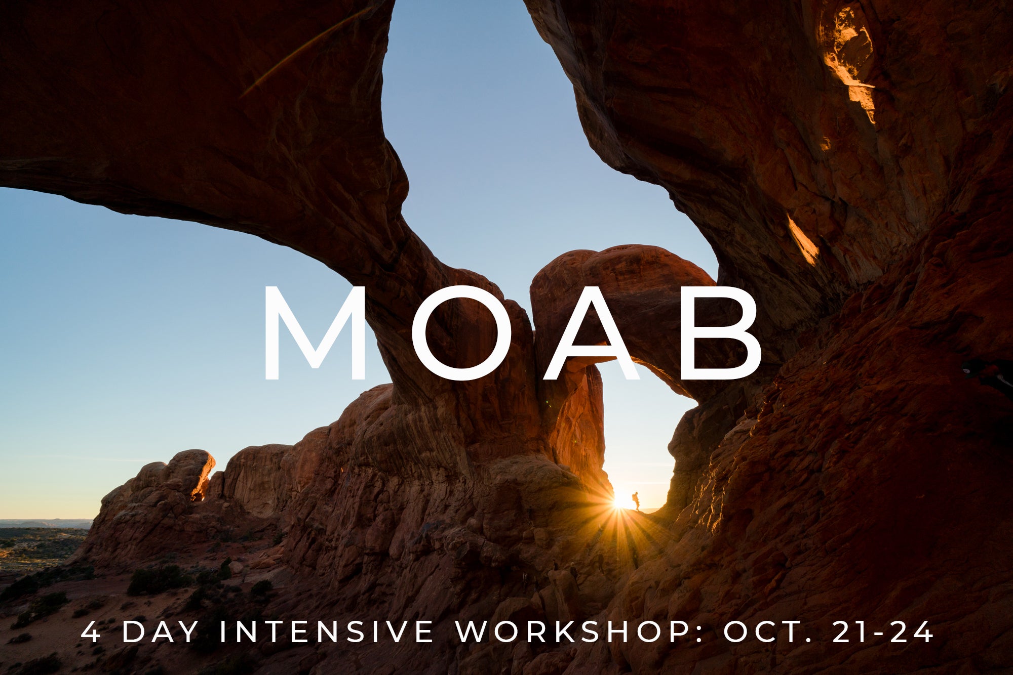 Moab Photography Workshop - Oct. 21-24 Final Payment