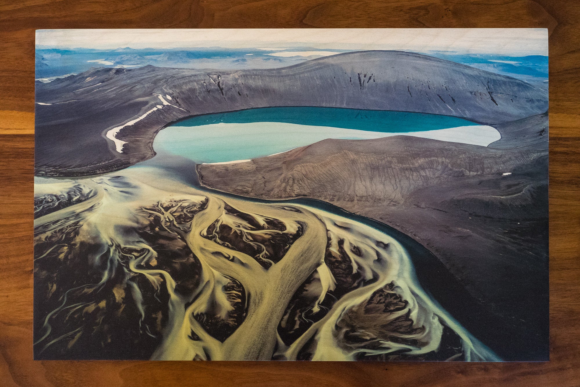 Glacial River 2 - Wood Print
